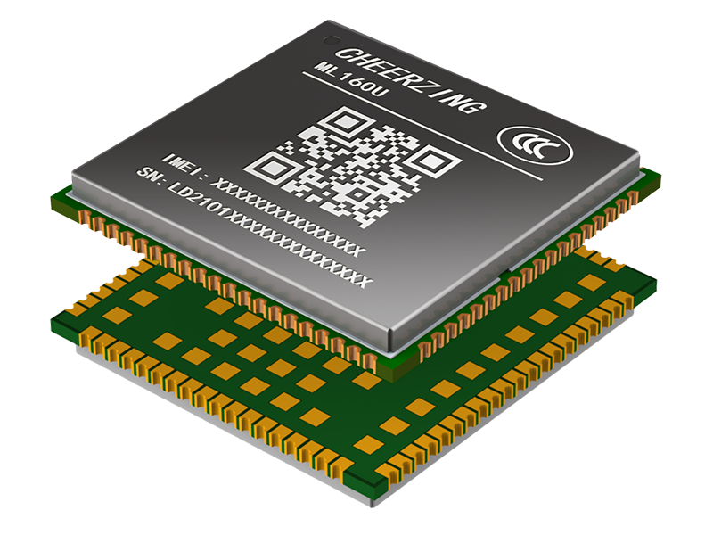 ML160U 小型化 LTE Cat.1/LCC+LGA/多种通信协议/丰富的扩展接口
