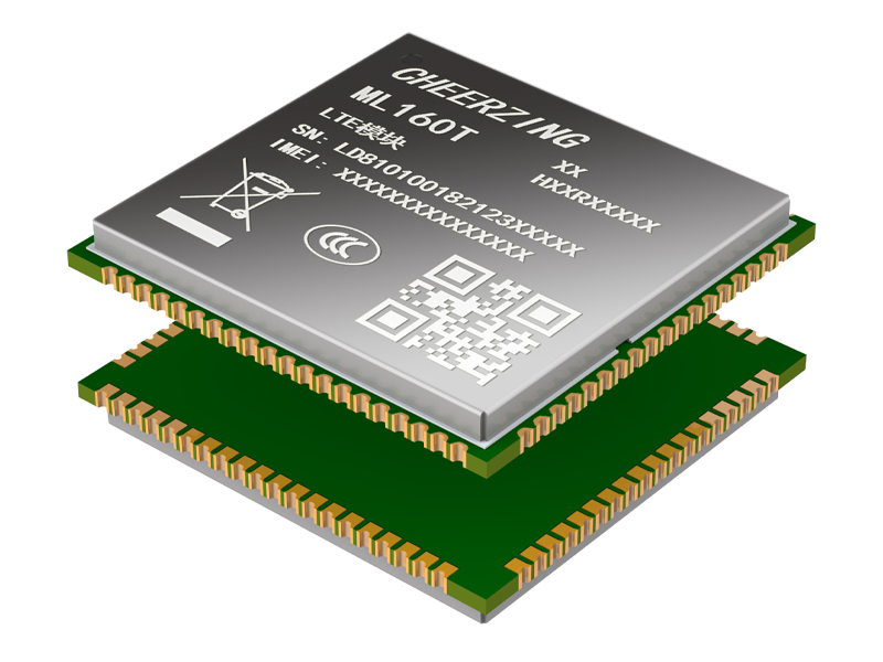 ML160T 小型化 LTE Cat.1/LCC+LGA/多种通信协议/丰富的扩展接口